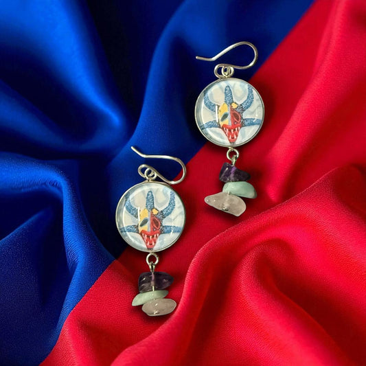 Aretes Vejigante - Raíces de Mi Isla