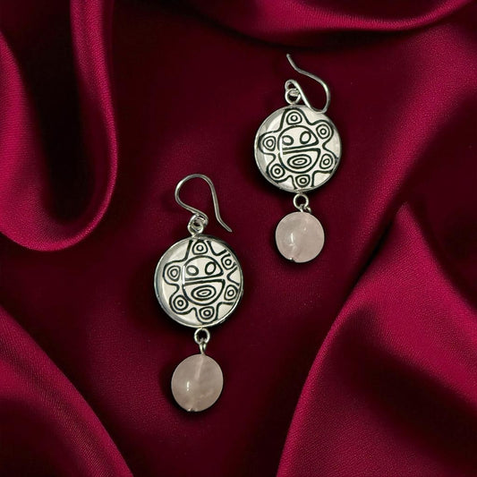 Aretes Sol Taíno de Jayuya - Raíces de Mi Isla