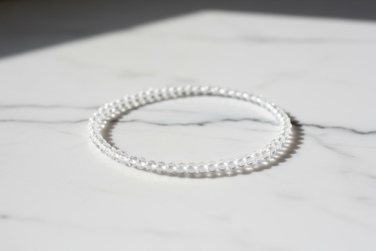 Pulsera de Cuarzo 4mm