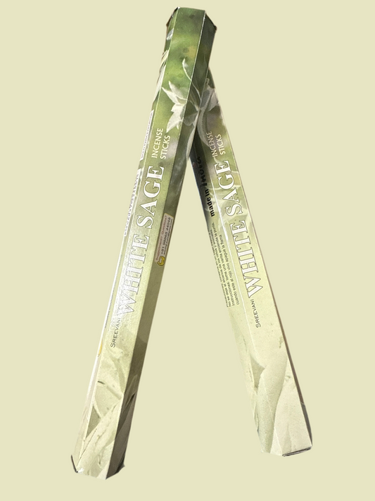 Incienso Sahumerio Artesanal salvia blanca