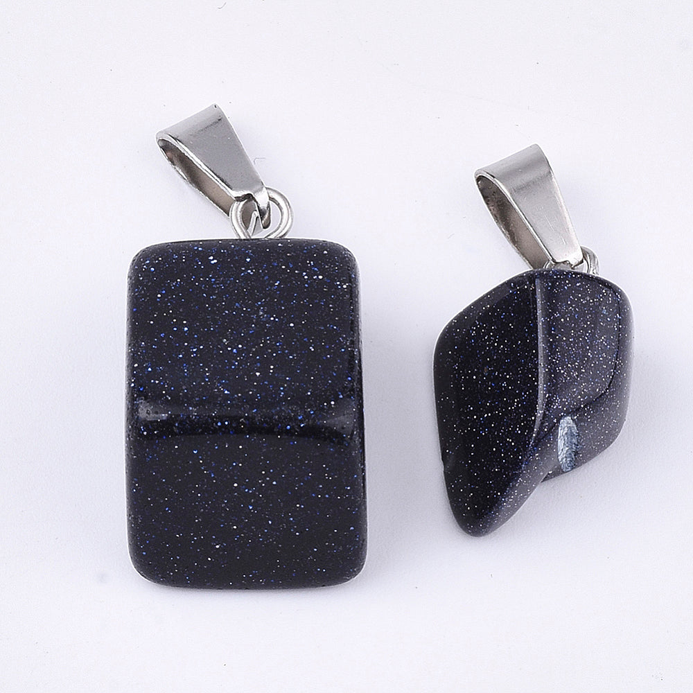 Dijes de Cuarzo con Collar en Hilo