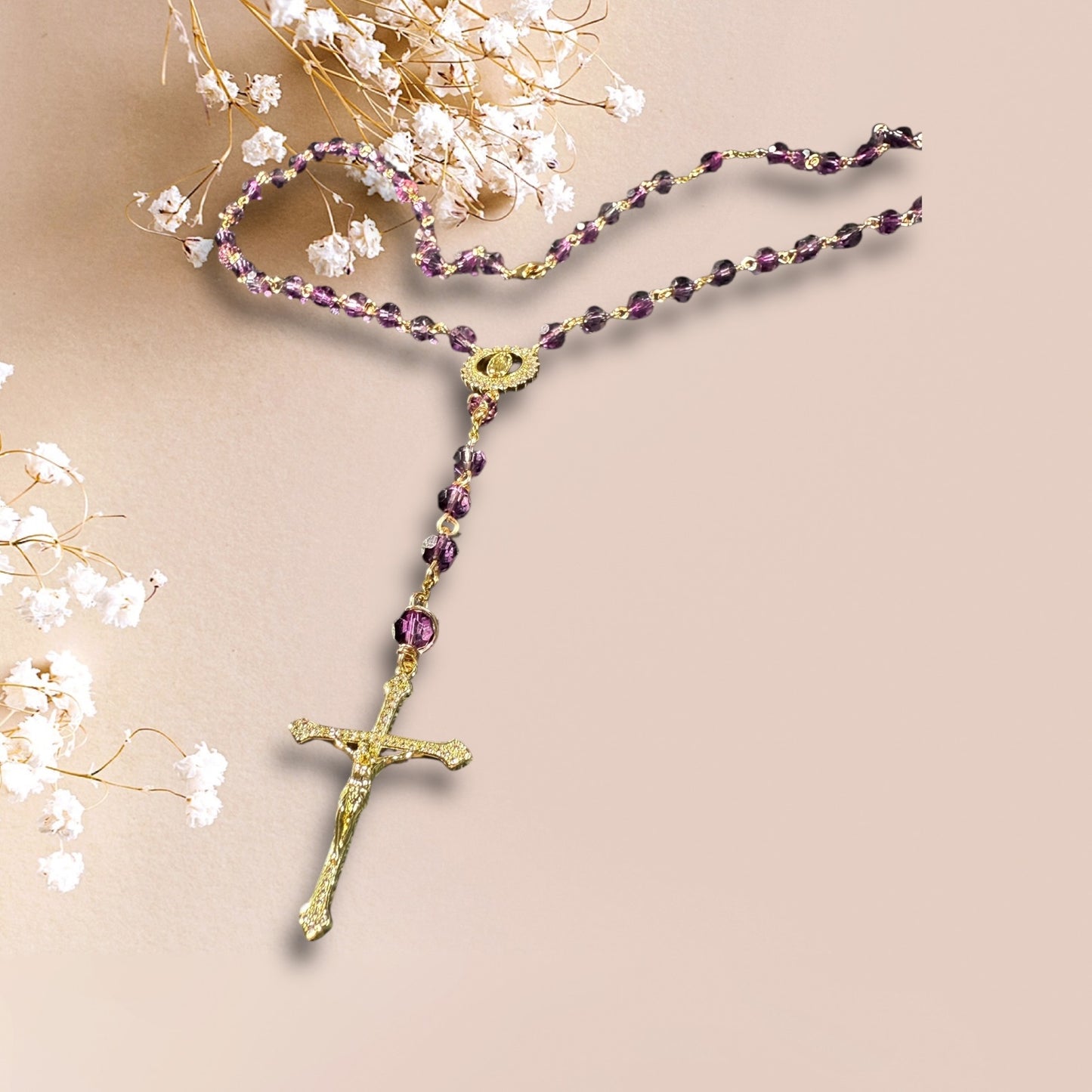 Rosarium Purpureum Aureum cum Virgine de Guadalupe