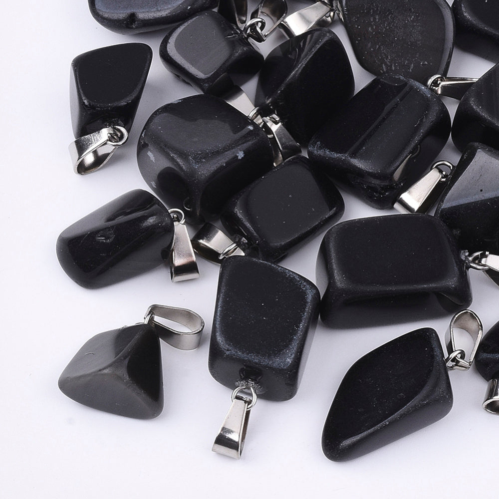 Dijes de Cuarzo con Collar en Hilo