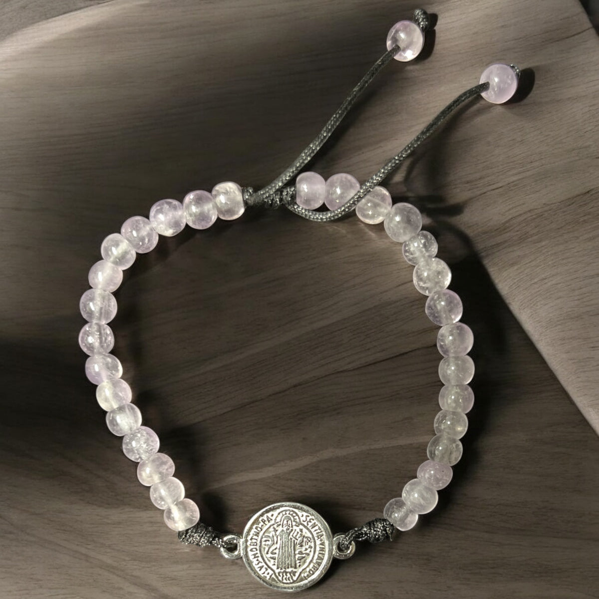 Pulseras medalla de San Benito