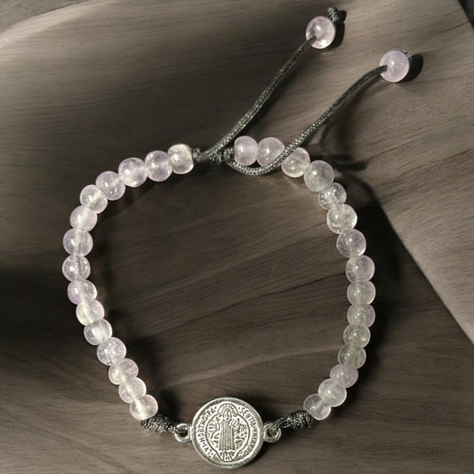 Pulseras medalla de San Benito
