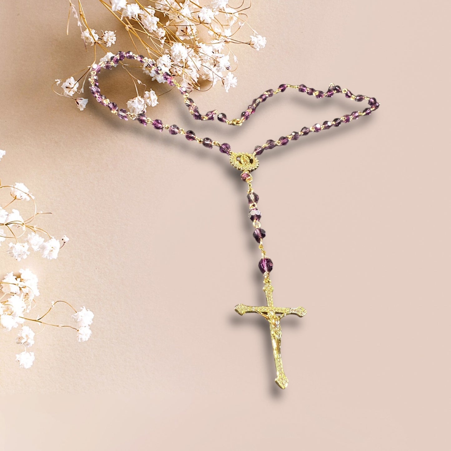 Rosarium Purpureum Aureum cum Virgine de Guadalupe