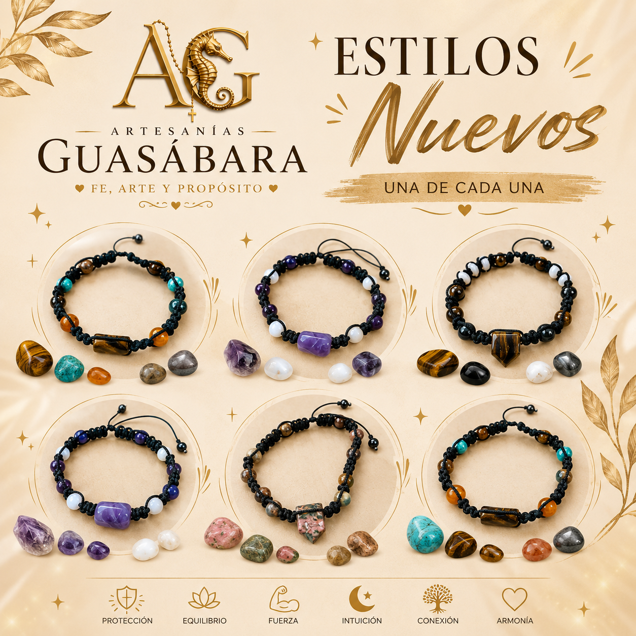 Pulseras de macramé