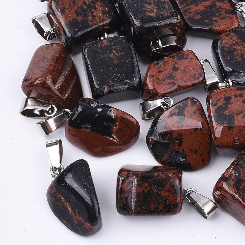 Dijes de Cuarzo con Collar en Hilo