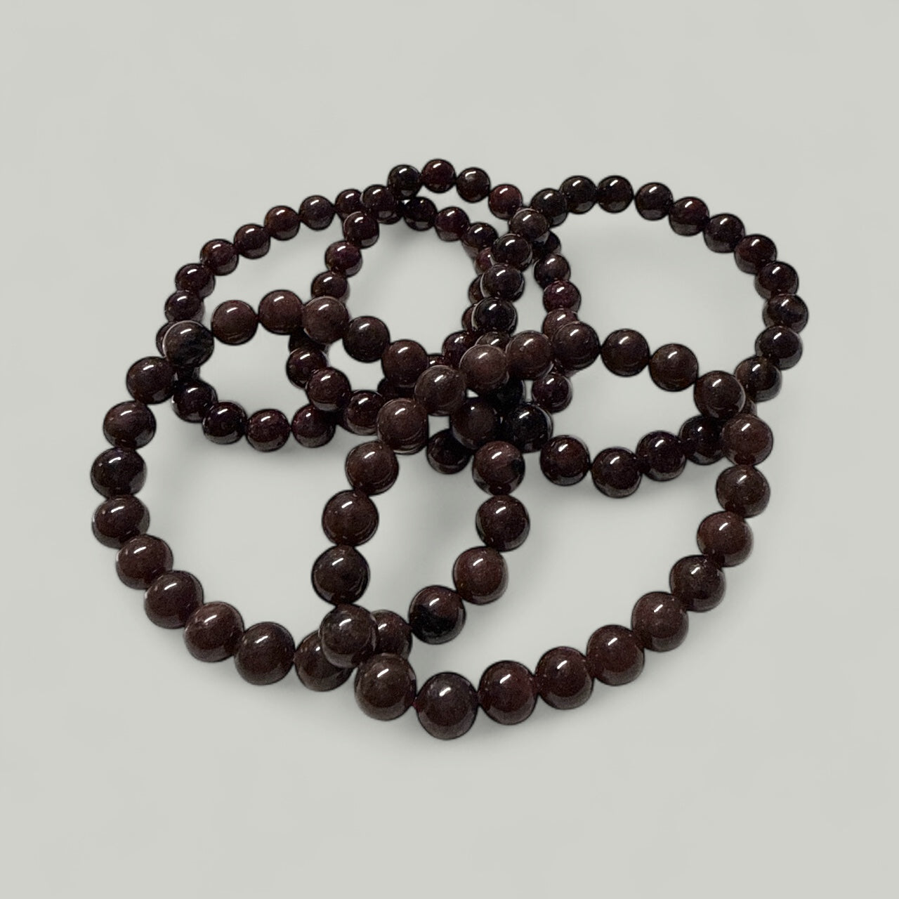 Pulsera de Granate 8mm
