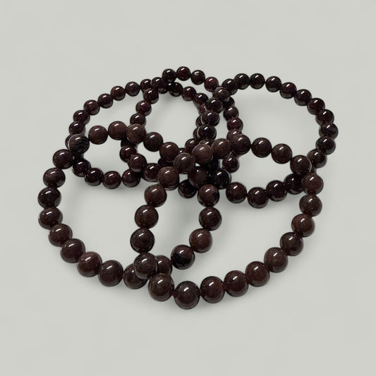 Pulsera de Granate 8mm