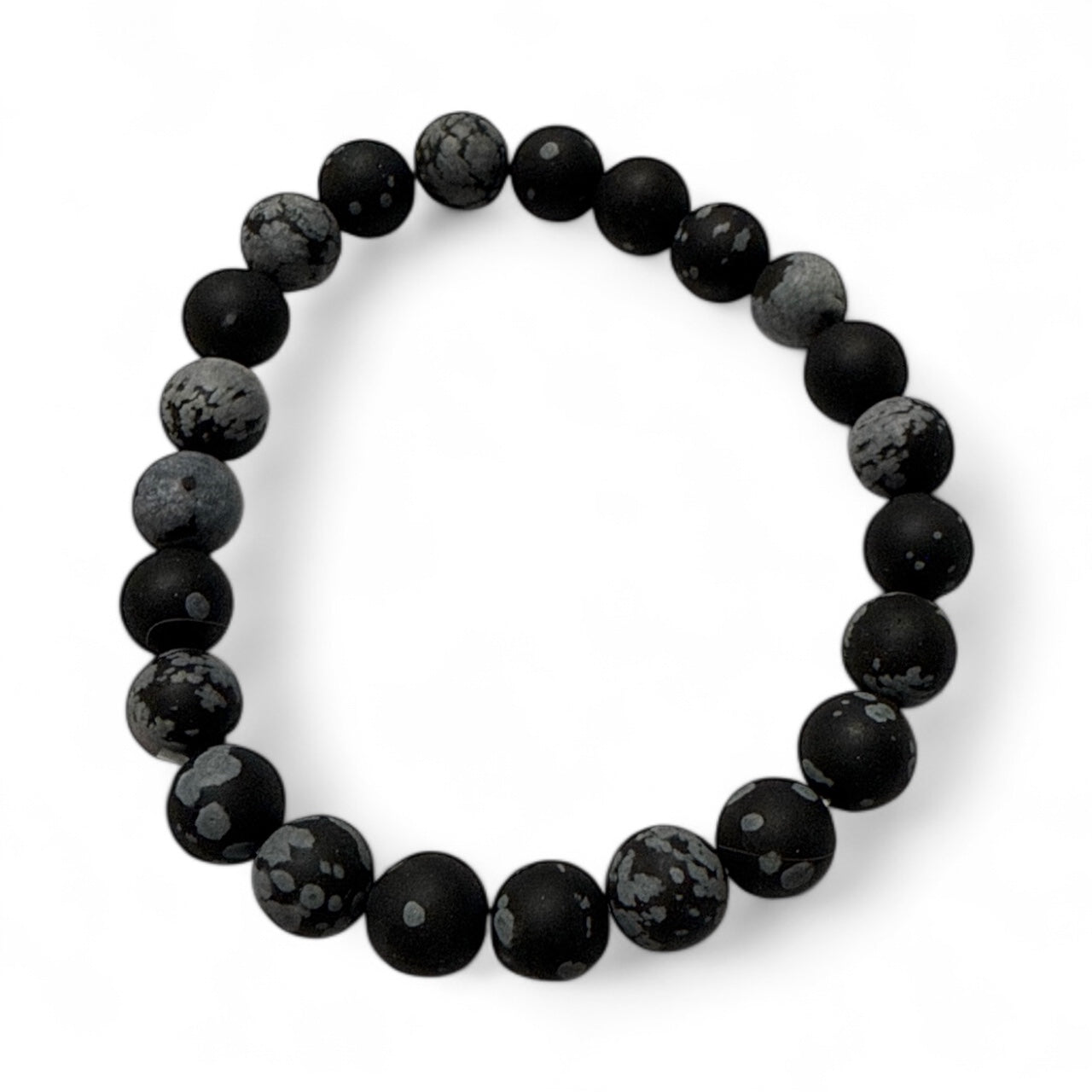 Pulsera de Obsidiana Nevada 8mm