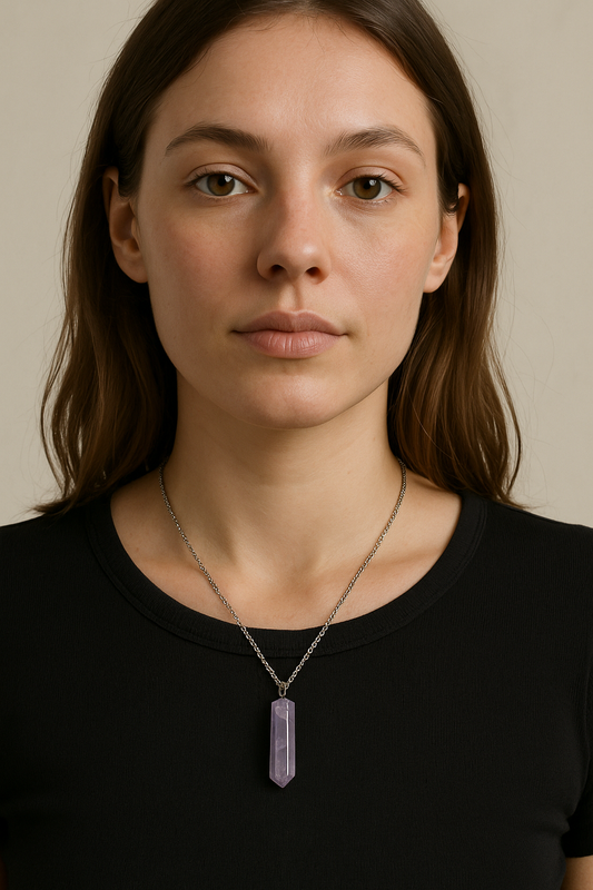 Collar Lápiz de Amatista