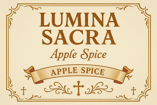 Etiqueta Lumina Sacra Apple Spice